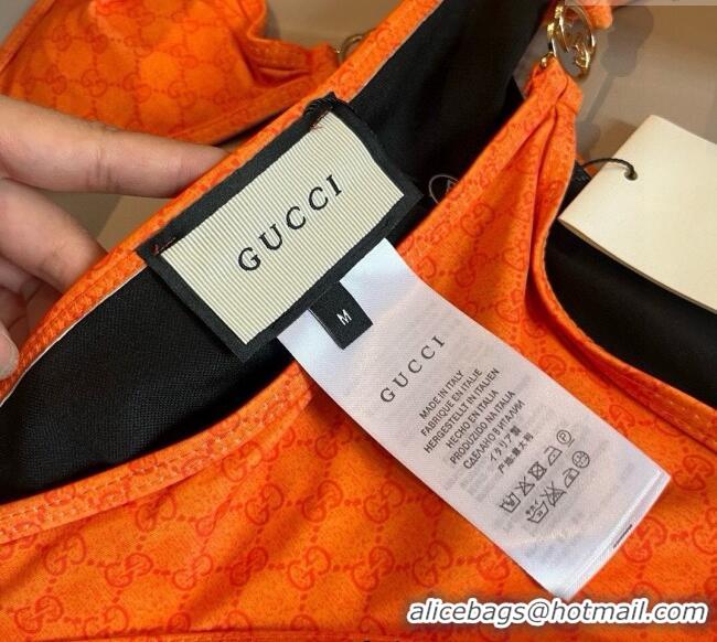 ​Best Quality Gucci Two-Pieces Swimwear with Interlocking G 0313 Orange 2025
