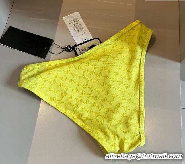 ​Good Looking Gucci Two-Pieces Swimwear with Interlocking G 0313 Yellow 2025