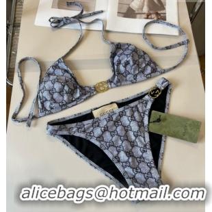 ​Top Grade Gucci Two-Pieces Swimwear 0312 Grey 2025