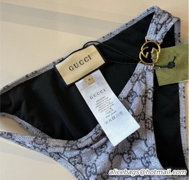 ​Top Grade Gucci Two-Pieces Swimwear 0312 Grey 2025
