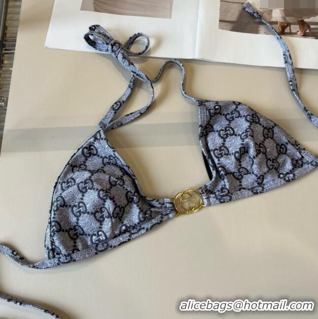 ​Top Grade Gucci Two-Pieces Swimwear 0312 Grey 2025