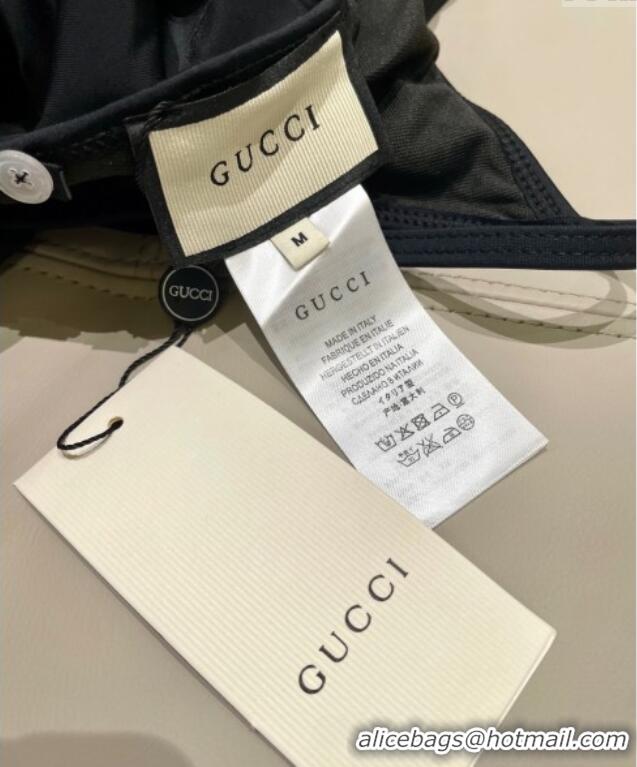 ​Top Quality Gucci One-Piece Swimwear with Web Logo 0313 Black/Green 2025