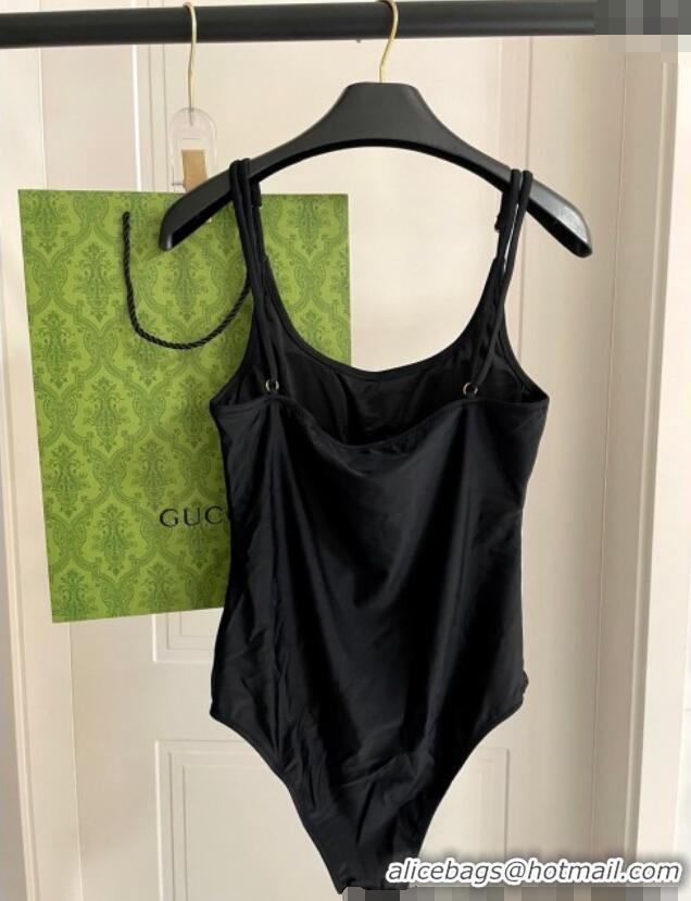 ​Reasonable Price Gucci One-Piece Swimwear with Tiger 0313 Black 2025