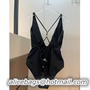 ​Traditional Specials Versace One-Piece Swimwear with Pin 0313 Black 2025