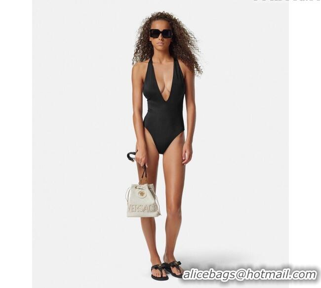 ​Traditional Specials Versace One-Piece Swimwear with Pin 0313 Black 2025