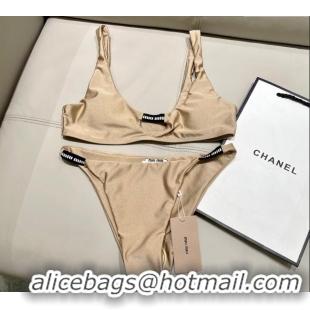 ​Shop Inexpensive Miu Miu Two-Pieces Swimwear 0313 Beige 2025