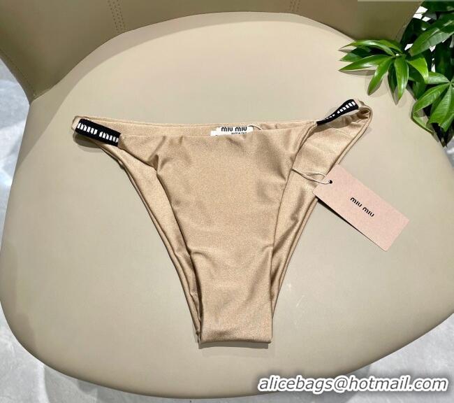 ​Shop Inexpensive Miu Miu Two-Pieces Swimwear 0313 Beige 2025