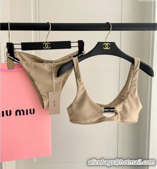 ​Shop Inexpensive Miu Miu Two-Pieces Swimwear 0313 Beige 2025