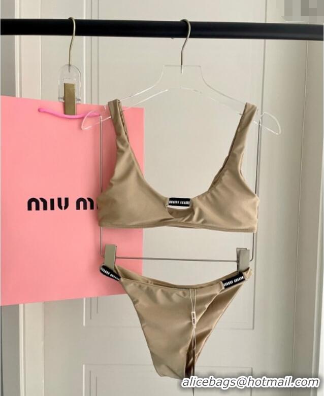 ​Shop Inexpensive Miu Miu Two-Pieces Swimwear 0313 Beige 2025