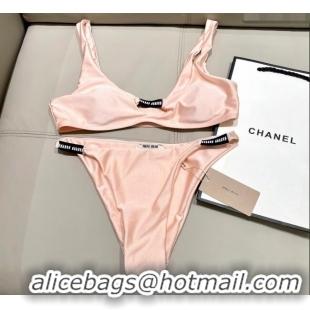 ​Well Crafted Miu Miu Two-Pieces Swimwear 0313 Light Pink 2025