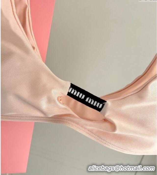 ​Well Crafted Miu Miu Two-Pieces Swimwear 0313 Light Pink 2025