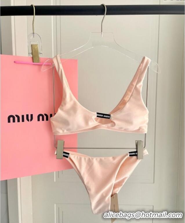 ​Well Crafted Miu Miu Two-Pieces Swimwear 0313 Light Pink 2025