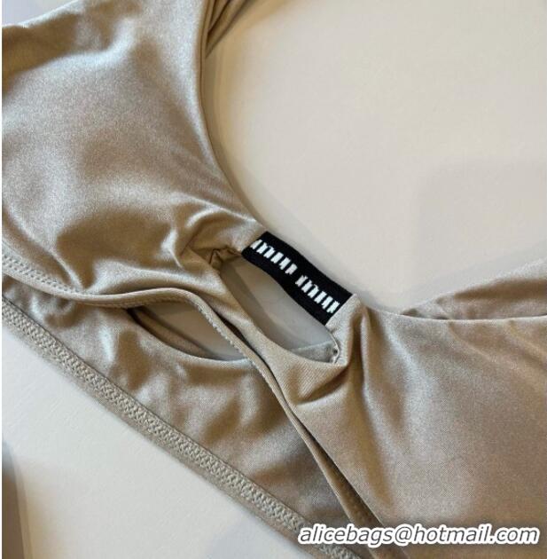 ​Well Crafted Miu Miu Two-Pieces Swimwear 0313 Grey 2025