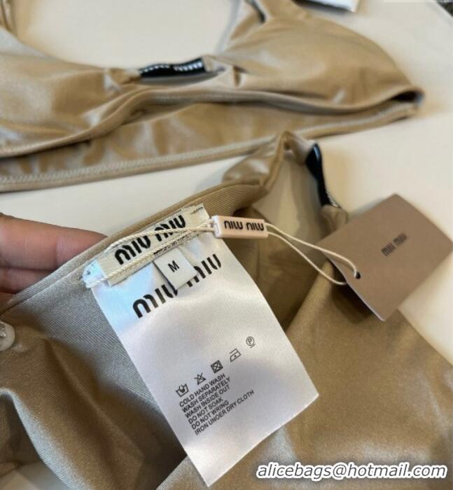 ​Well Crafted Miu Miu Two-Pieces Swimwear 0313 Grey 2025