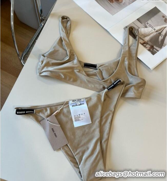​Well Crafted Miu Miu Two-Pieces Swimwear 0313 Grey 2025