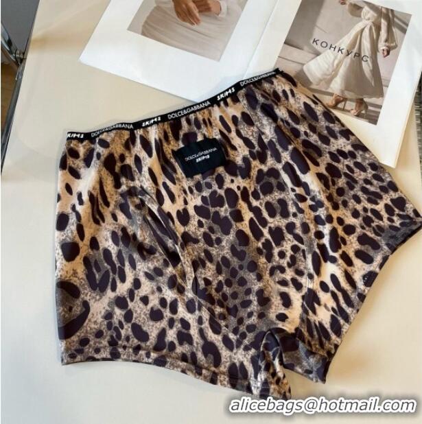Promotional Dolce & Gabbana Leopard Print Two-Pieces Swimwear 13111 Brown 2025