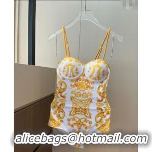 Trendy Design Dolce & Gabbana One-Piece Swimwear 0313 Yellow 2025