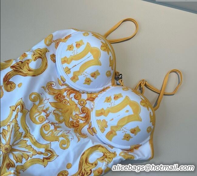 Trendy Design Dolce & Gabbana One-Piece Swimwear 0313 Yellow 2025