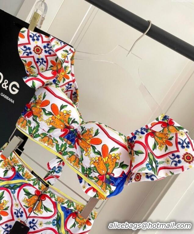 Good Product Dolce & Gabbana Printed Two-Pieces Swimwear 0313 Multicolor 2025