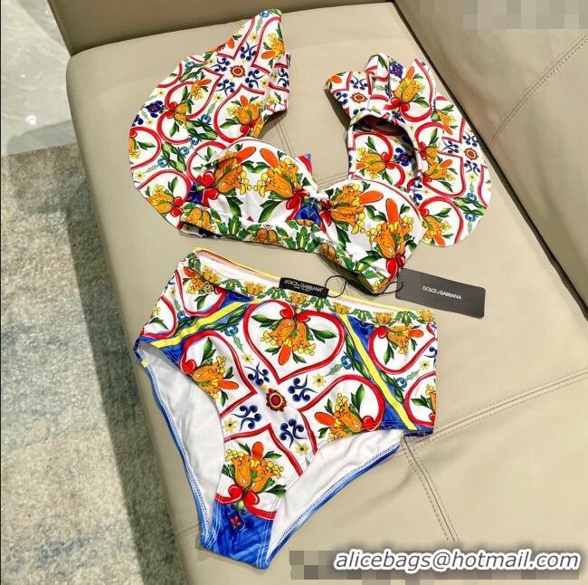 Good Product Dolce & Gabbana Printed Two-Pieces Swimwear 0313 Multicolor 2025
