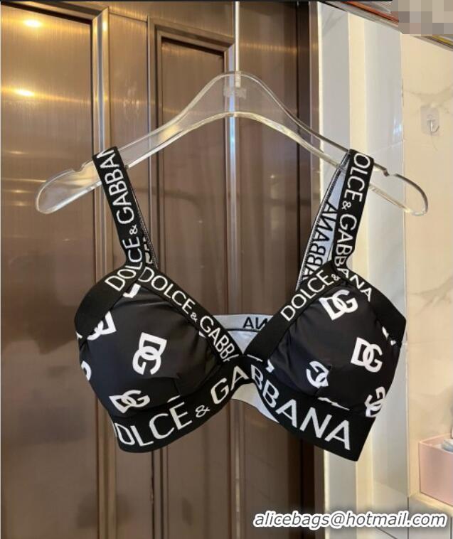 ​Super Quality Dolce & Gabbana DG Yoga Activewear Set 0314 Black/White 2025