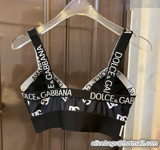 ​Super Quality Dolce & Gabbana DG Yoga Activewear Set 0314 Black/White 2025
