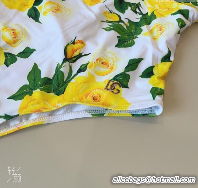 Good Taste Dolce & Gabbana One-Piece Swimwear 0314 White/Yellow/Green 2025