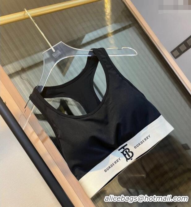 ​Shop Promotional Burberry TB Yoga Activewear Set 0314 Black 2025