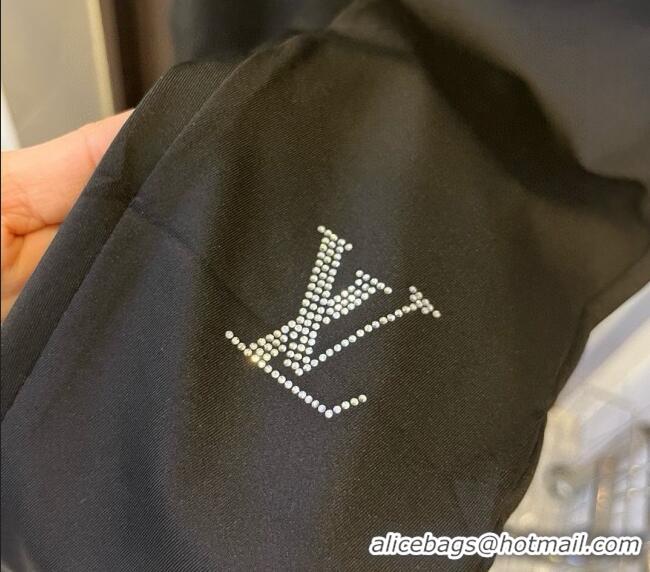 Best Product Louis Vuitton Yoga Activewear Set with Strass 0314 Black 2025