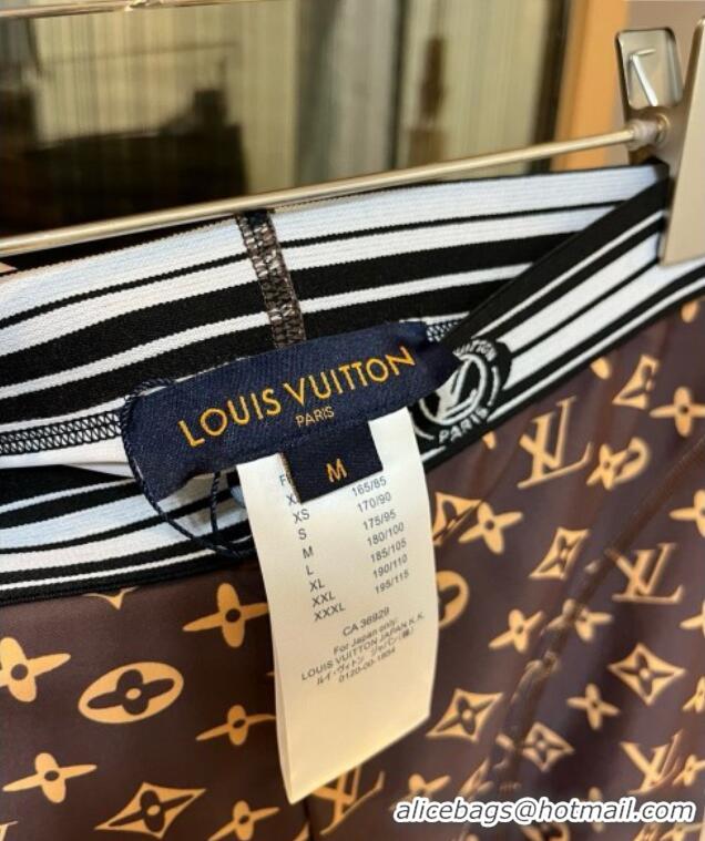 Affordable Price Louis Vuitton Yoga Activewear Set 0314 Brown 2025
