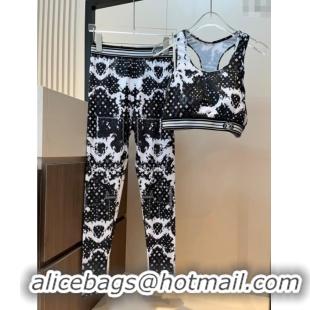 ​Good Product Louis Vuitton Yoga Activewear Set 0314 Black/White 2025