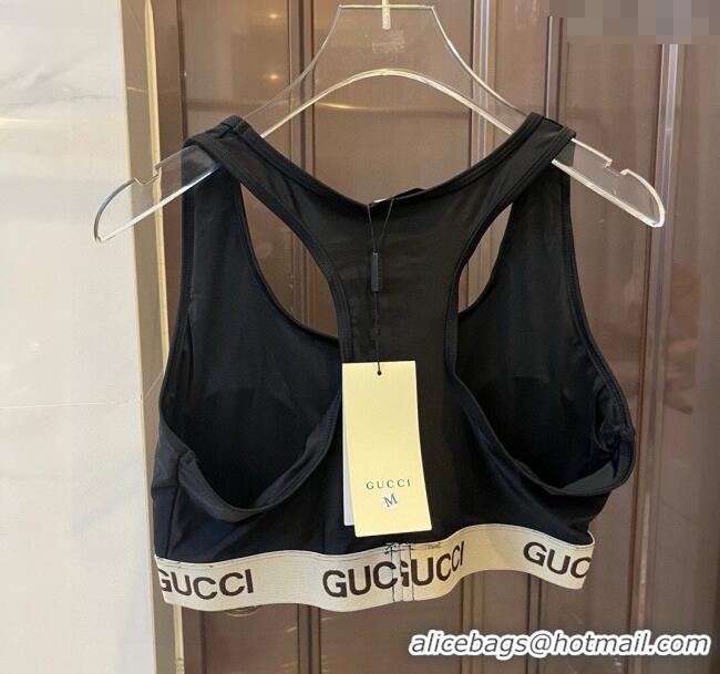 ​Top Grade Gucci Yoga Activewear Set 0314 Black/Beige 2025