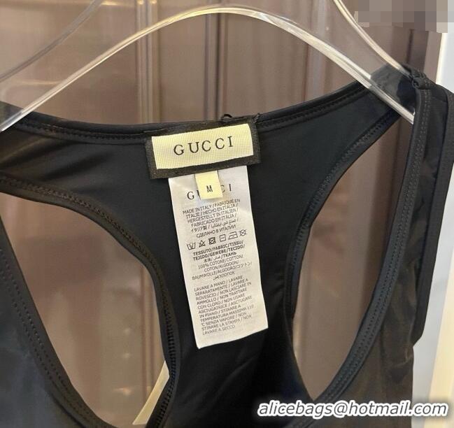 ​Top Grade Gucci Yoga Activewear Set 0314 Black/Beige 2025