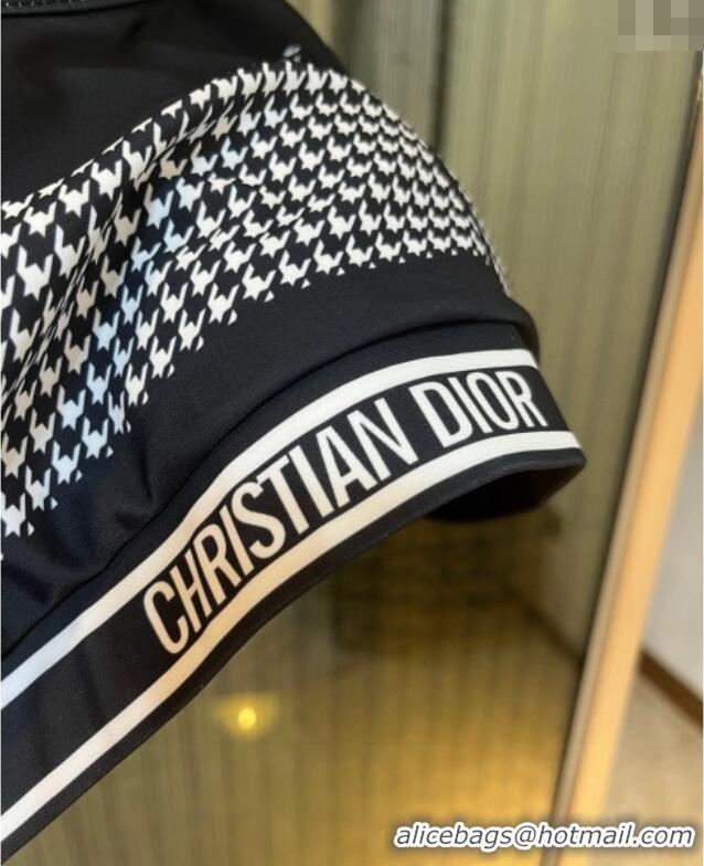 Good Quality Dior Houndstooth Yoga Activewear Set D0314 2025