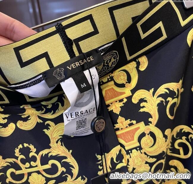 ​Famous Brand Versace Yoga Activewear Set 0314 Yellow/Black 2025
