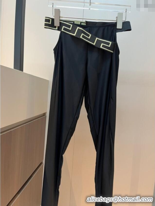 ​Unique Grade Versace Yoga Activewear Set 0314 Black/Gold 2025