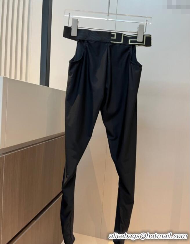 ​Unique Grade Versace Yoga Activewear Set 0314 Black/Gold 2025