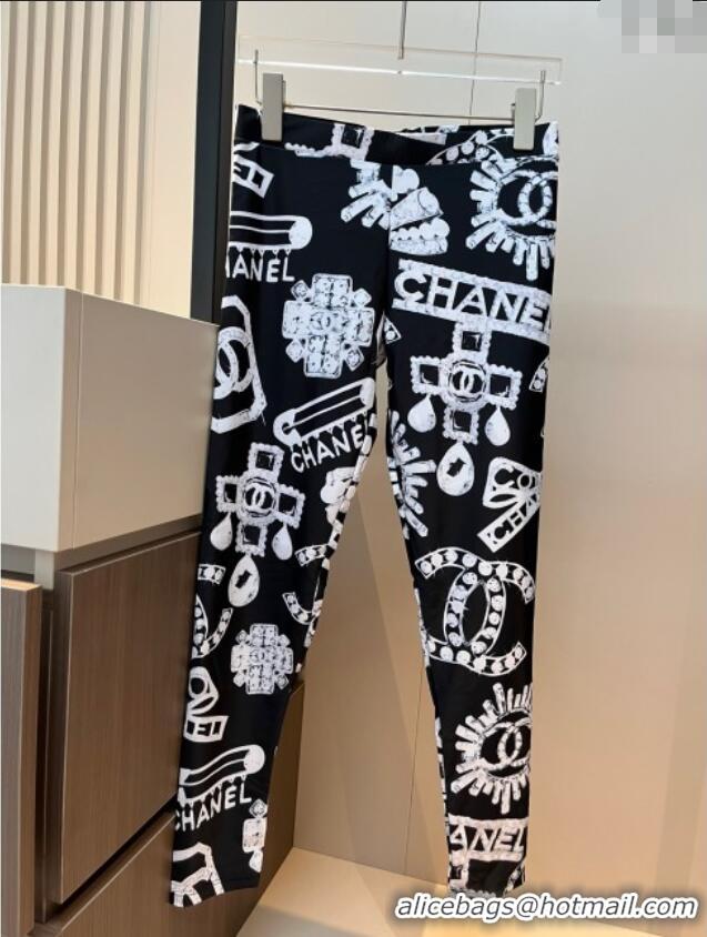 ​Well Crafted Dolce & Gabbana DG Yoga Activewear Set 0313 Black/White 2025