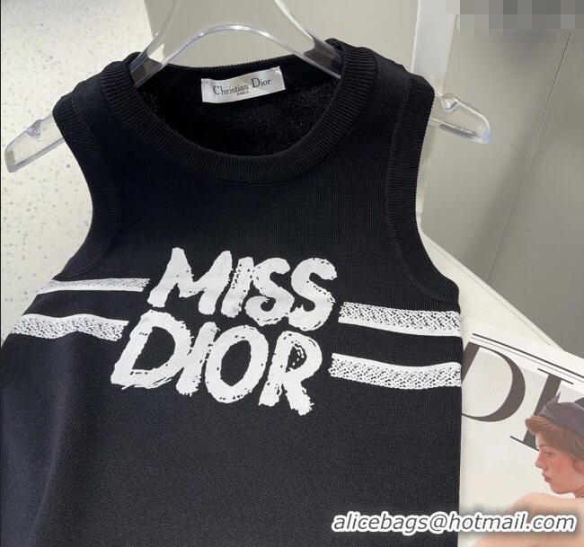 Famous Brand Dior Miss Dior Vest 0314 Black 2025