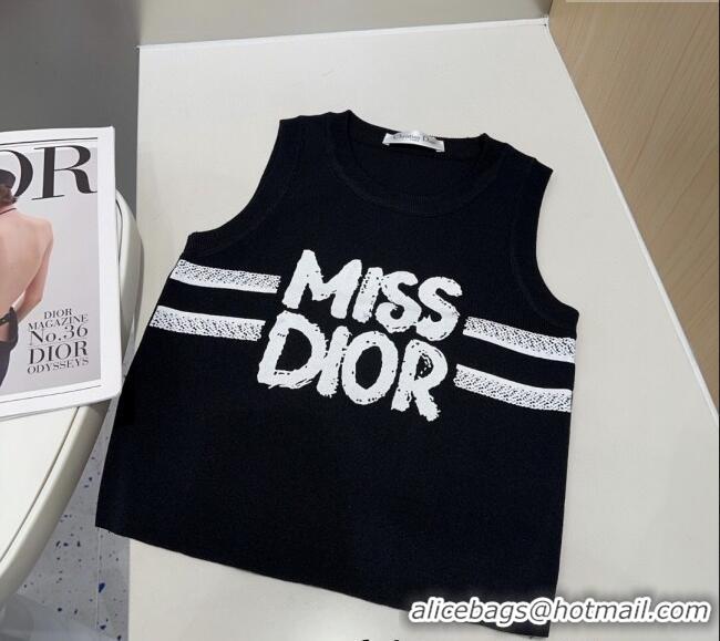 Famous Brand Dior Miss Dior Vest 0314 Black 2025