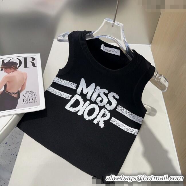 Famous Brand Dior Miss Dior Vest 0314 Black 2025