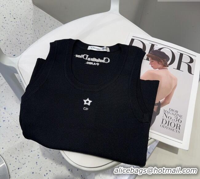 Luxury Discount Dior CD Vest 0314 Black 2025