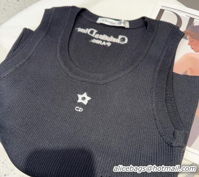 Luxury Discount Dior CD Vest 0314 Black 2025