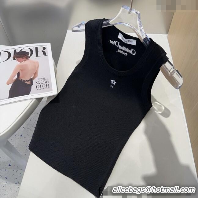 Luxury Discount Dior CD Vest 0314 Black 2025
