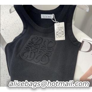 Reasonable Price Loewe Maxi Letters Vest 0314 Black 2025