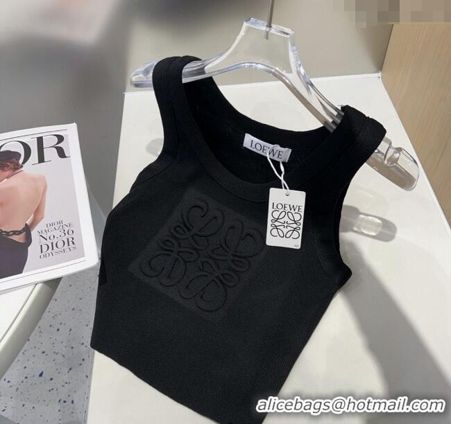 Reasonable Price Loewe Maxi Letters Vest 0314 Black 2025