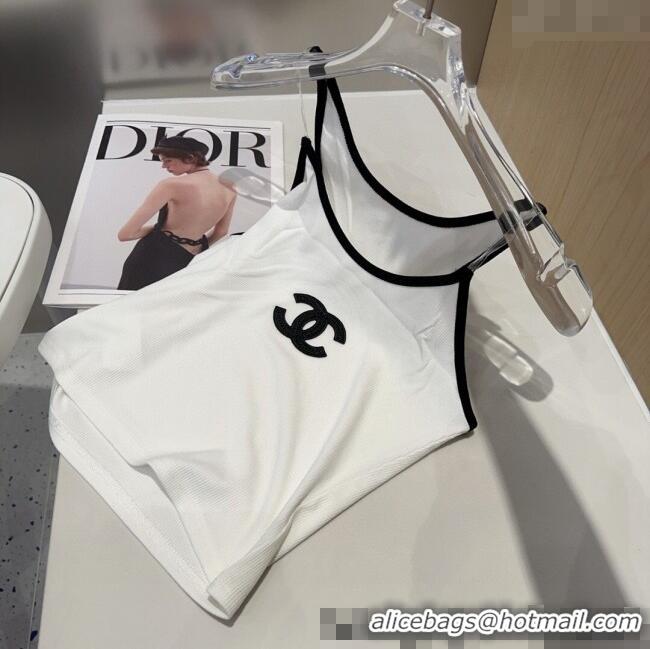 Good Product Chanel Clear Strap Vest 0314 White 2025