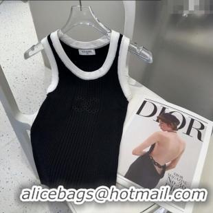 Promotional Chanel CC Logo Vest 0314 Black 2025