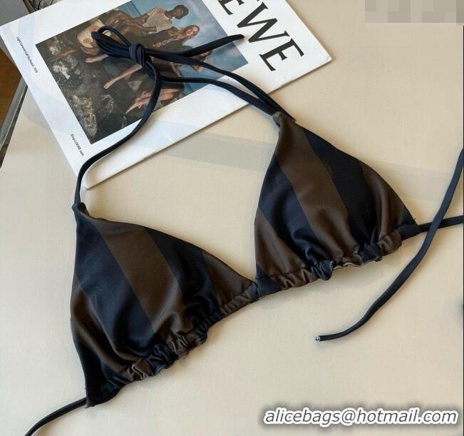 ​Buy Fashionable Fendi Reversible Two-Pieces Swimwear 0513 Brown 2025