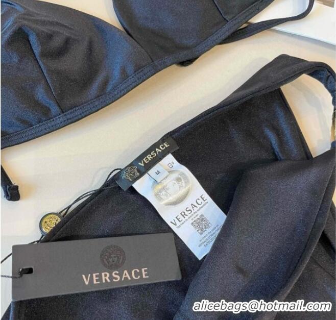 Best Product Versace Two-Pieces Swimwear with Pin 0513 Black 2025